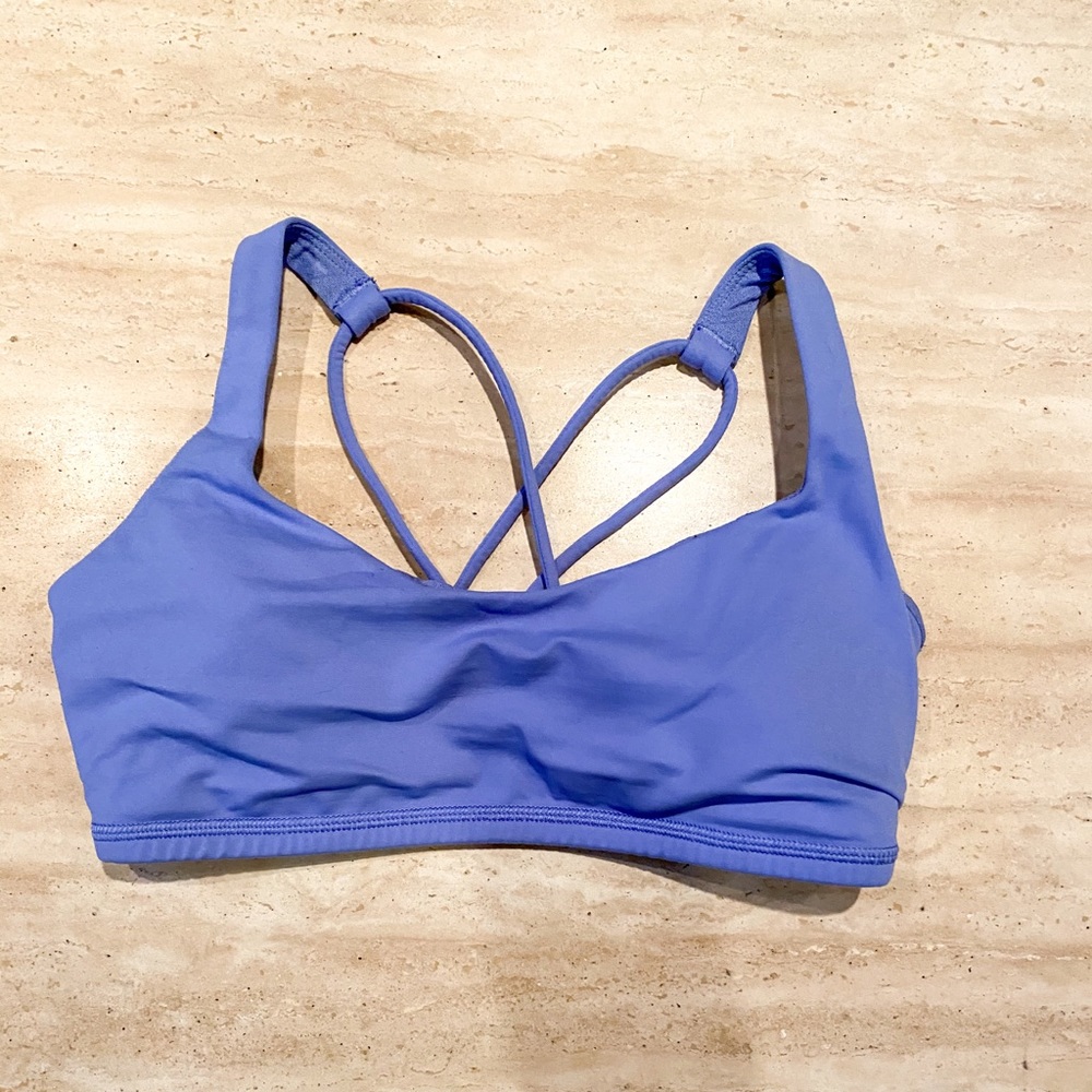 Lululemon Free to Be Bra (Light Blue)